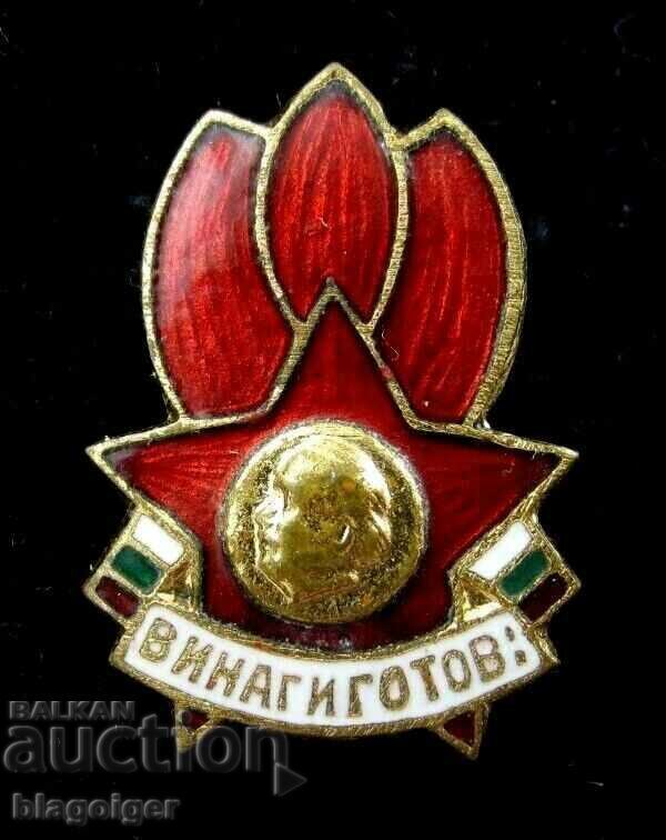 MEMBERSHIP BADGE IN A PIONEER ORGANIZATION-PIONEER-NRB