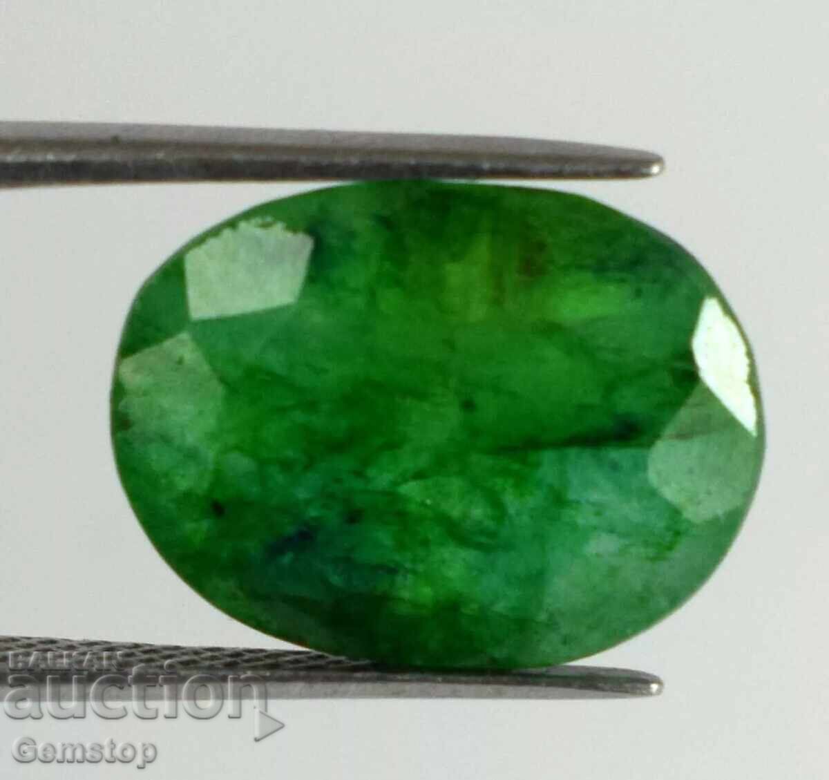 Παράδοση ΒΖC! 12.40 καρατίων φυσικό σμαράγδι οβάλ πιστοποιημένο IGL από 1st!