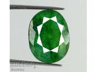 BZTS! 12.40 ct smarald natural oval certificat IGL de la 1st!