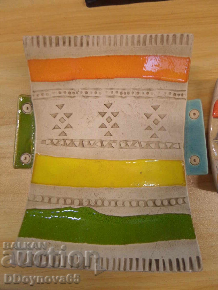 2 buc. ceramică de autor de Ralitsa Marinova cu preț 59.00 BGN | € 30.17
