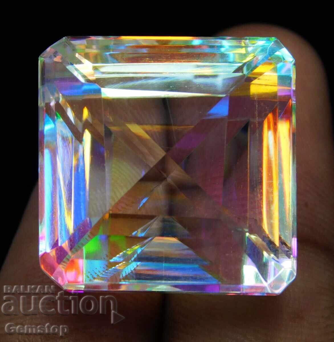 Δημοπρασία ΒΖΤ! 68.55 καρατίων φυσικό μυστικό τοπάζι πιστοποιημένο VGTL από 1ο!