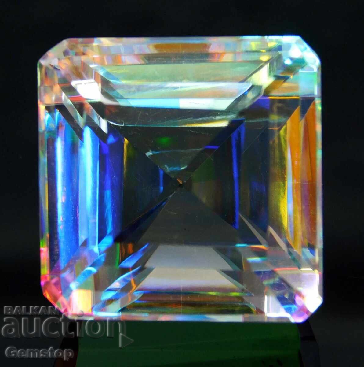 ΒΖΤ! 68.55 καρατίων φυσικό μυστικό τοπάζι πιστοποιημένο VGTL από 1ο! - 5