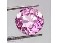 BZTs! 10.00 ct Natural Sapphire Round Cert. VGTL from 1st!