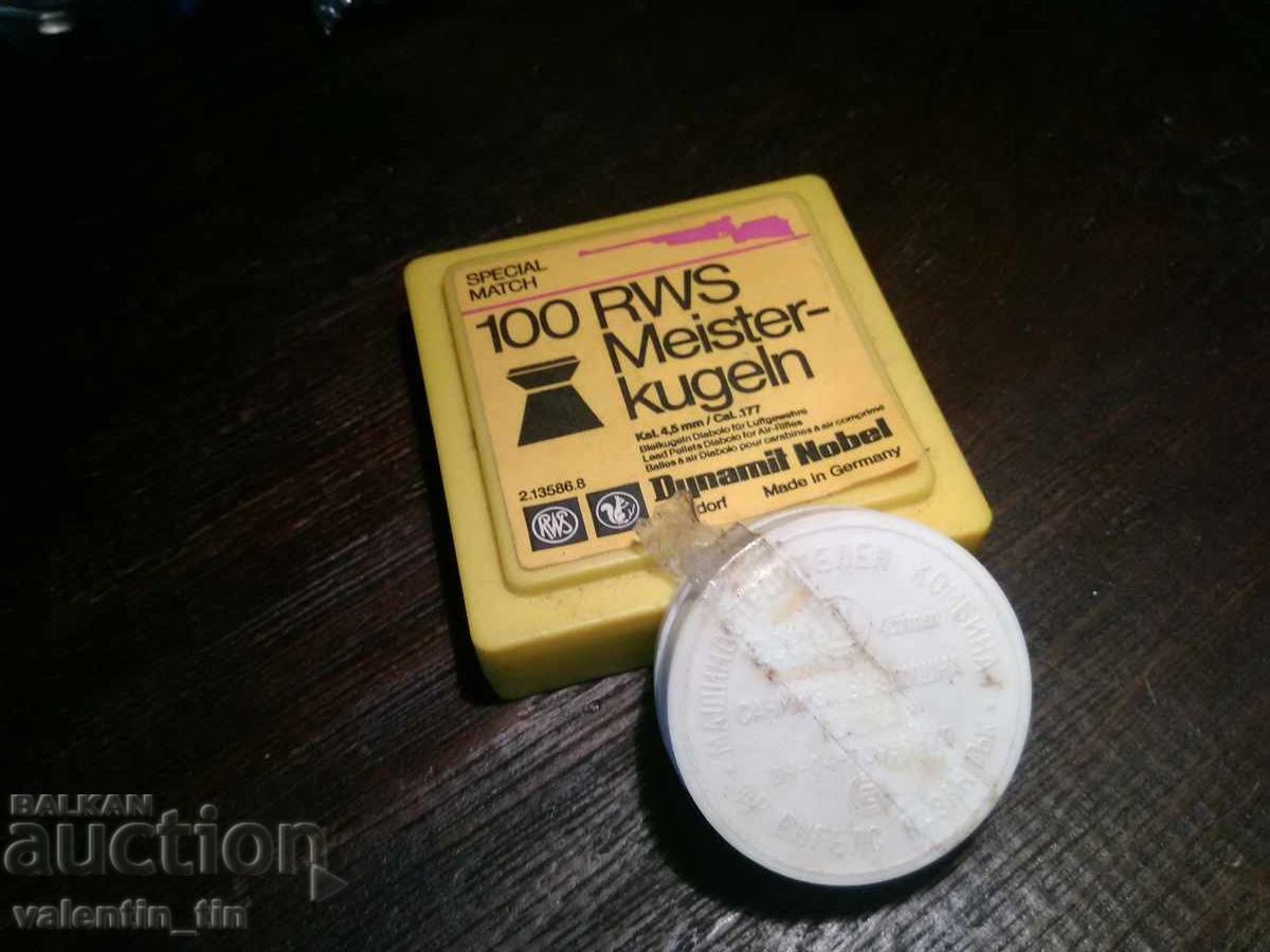 Cești, alice pentru pușcă de aer 4,5 milimetri cu preț 24.00 BGN | € 12.27