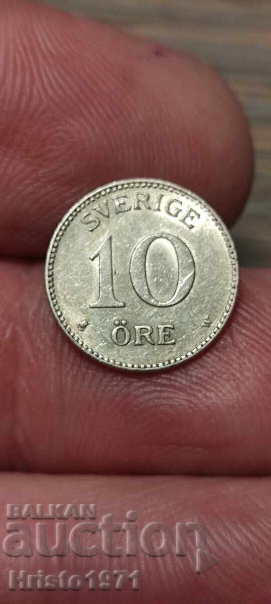 10 öre 1911 Suedia