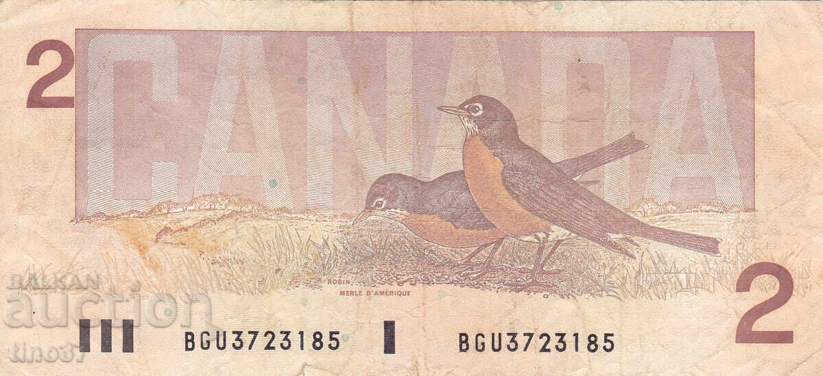 Auction  tino37 - CANADA - 2 DOLLARS - 1986