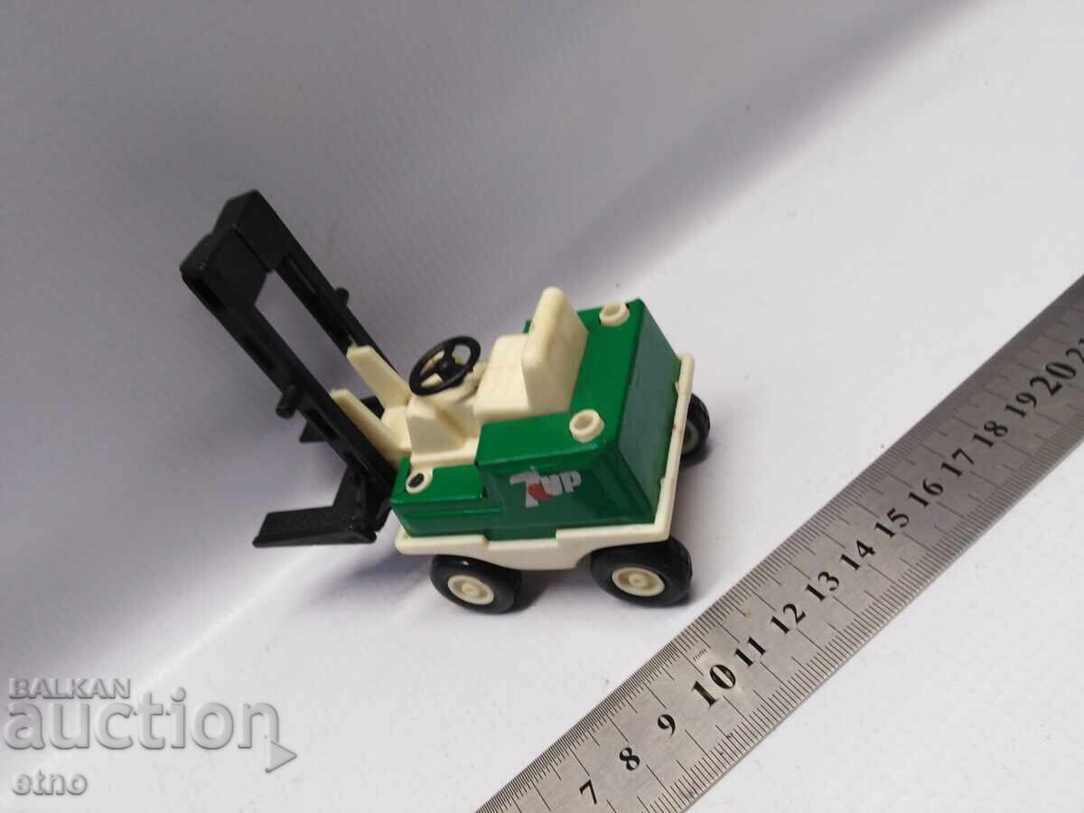 7UP MOTOCAR, BULGARIAN SOCIALIST TOY FROM A SET, TOYS - 7