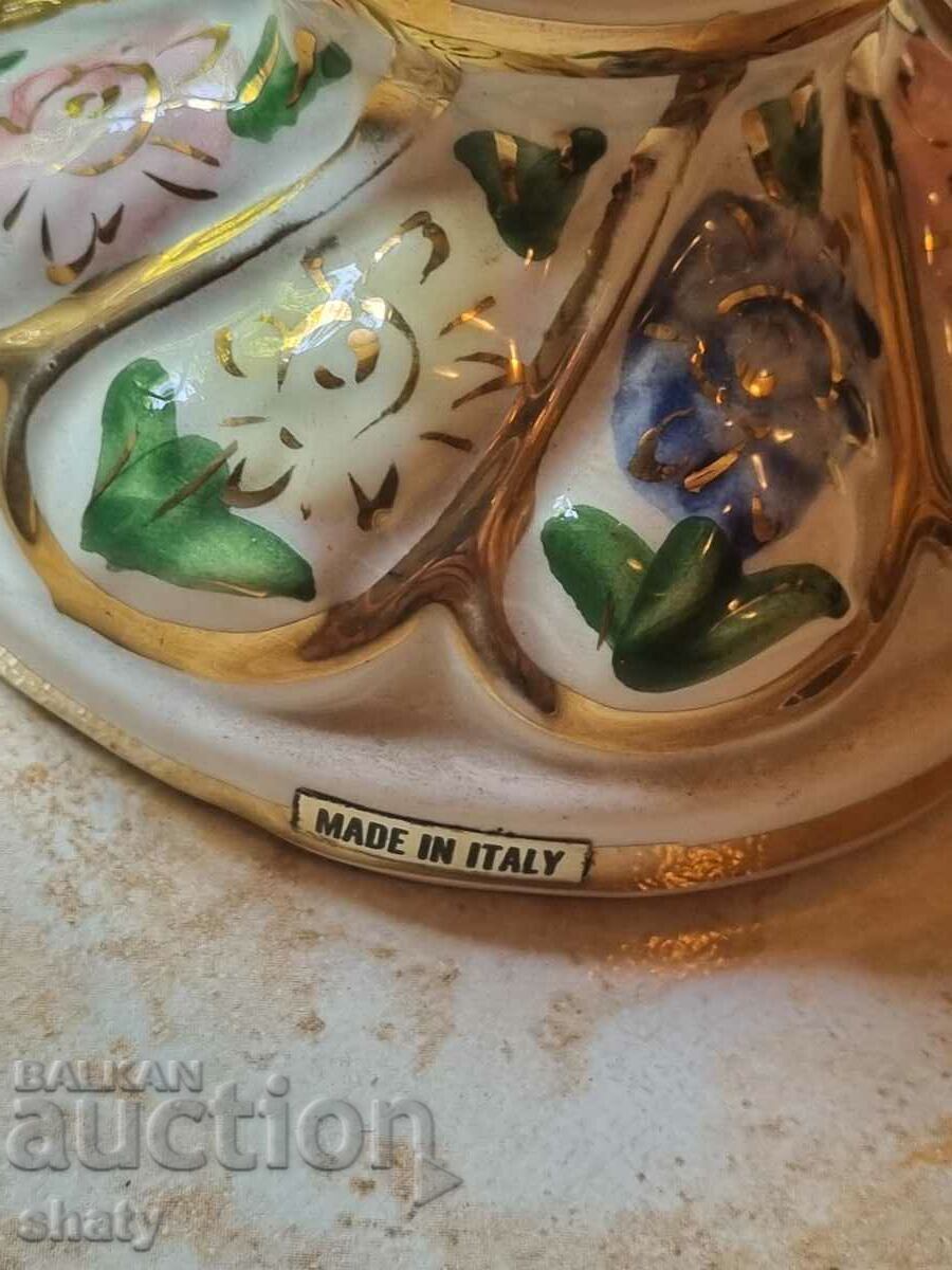 Delivery of Old porcelain dish. Italian vase