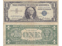 tino37- ΗΠΑ /USA/- 1 ΔΟΛΑΡΙΟ -/SILVER CERTIFICATE/ - 1957