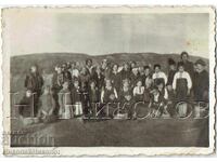 1942 SMALL OLD PHOTO MIHALTSI CELEBRATING LAZARUS DAY E685