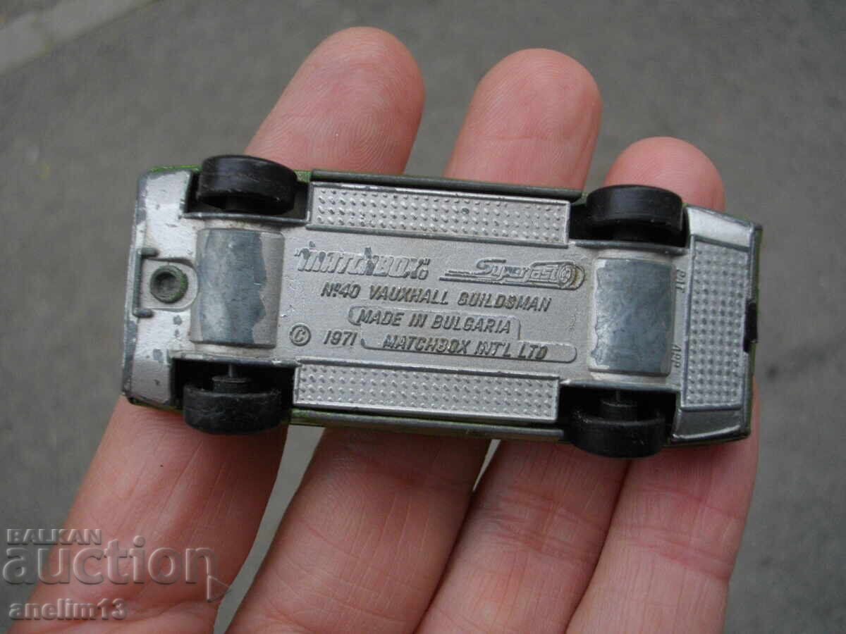 MATCHBOX BULGARIA VAUXHALL GUILDSMAN MATCHBOX - 7 MATCHBOX BULGARIA VAUXHALL GUILDSMAN MATCHBOX - 7