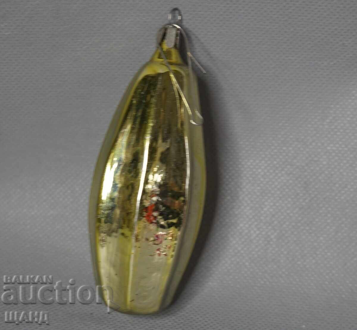 Old clay toy figurine for Christmas tree with price 10.25 BGN | € 5.24