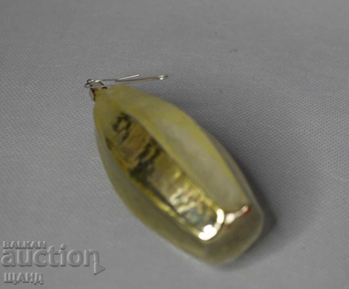 Auction  Old clay toy figurine for Christmas tree