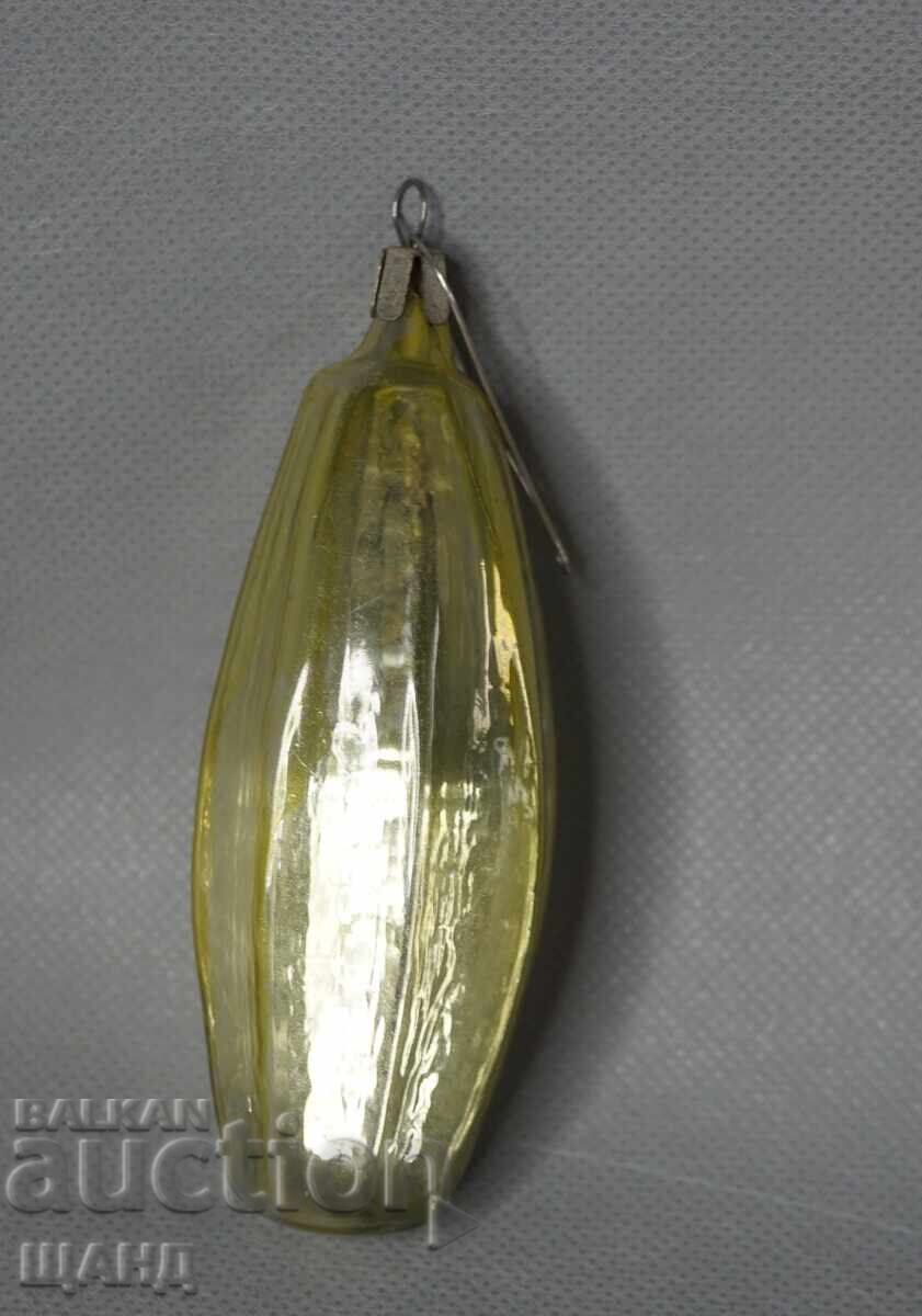 Old clay toy figurine for Christmas tree