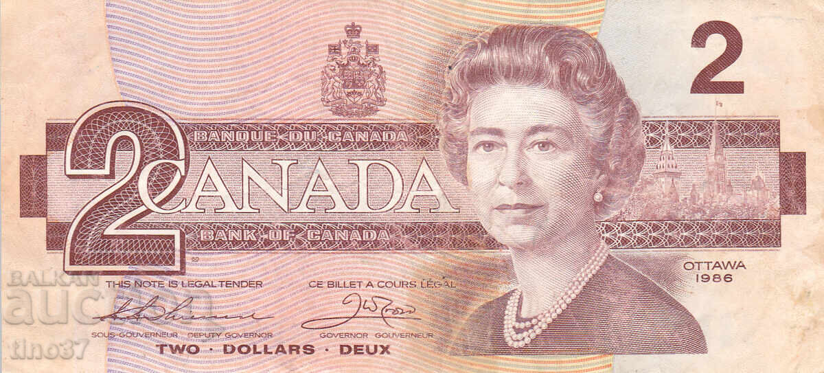 tino37 - CANADA - 2 DOLARI - 1986 cu preț 7.90 BGN | € 4.04