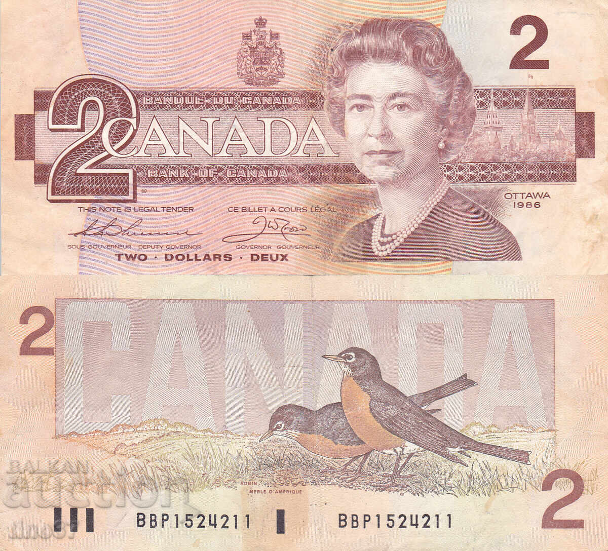tino37 - CANADA - 2 DOLARI - 1986
