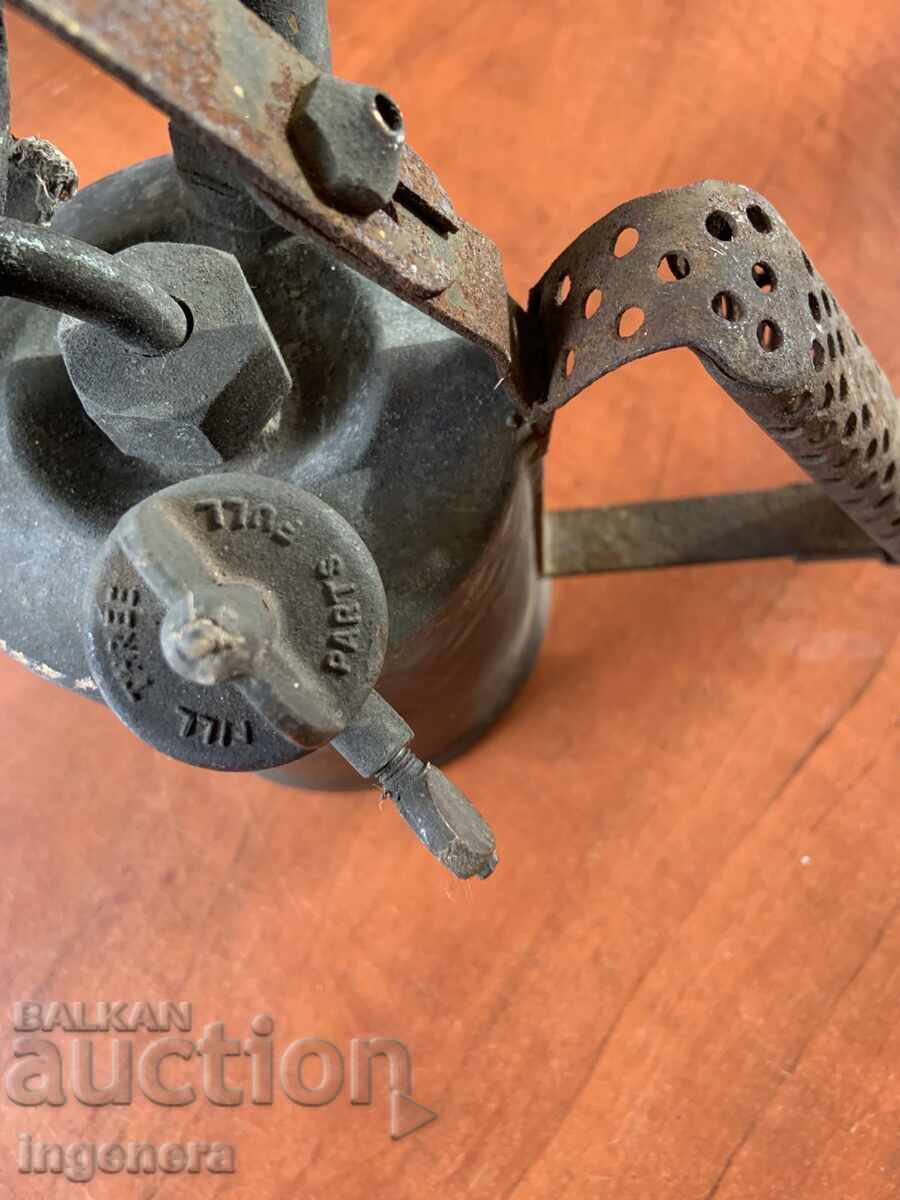 Auction  GASOLINE LAMP BURNER FROM OLD MATERIAL