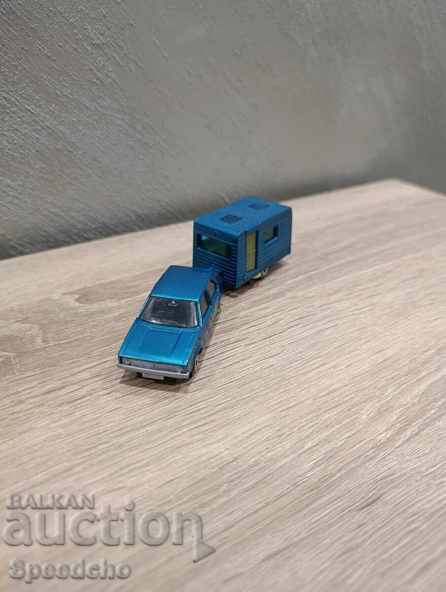 Bulgarian Matchbox - VW Golf with Matchbox caravan with price 63.00 BGN | € 32.21