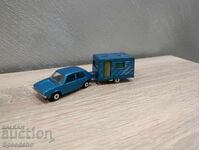 Bulgarian Matchbox - VW Golf with Matchbox caravan