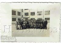 1949 ΜΙΚΡΗ ΠΑΛΙΑ ΦΩΤΟΓΡΑΦΙΑ ΒΑΡΝΑ ΤΕΧΝ. ΓΥΜΝΑΣΙΟ VII ΤΑΞΗ Ε693