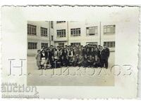 1949 МАЛКА СТАРА СНИМКА ВАРНА ТЕХН. ГИМНАЗИЯ VII КЛАС Е693