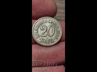 20 perechi 1884 Serbia