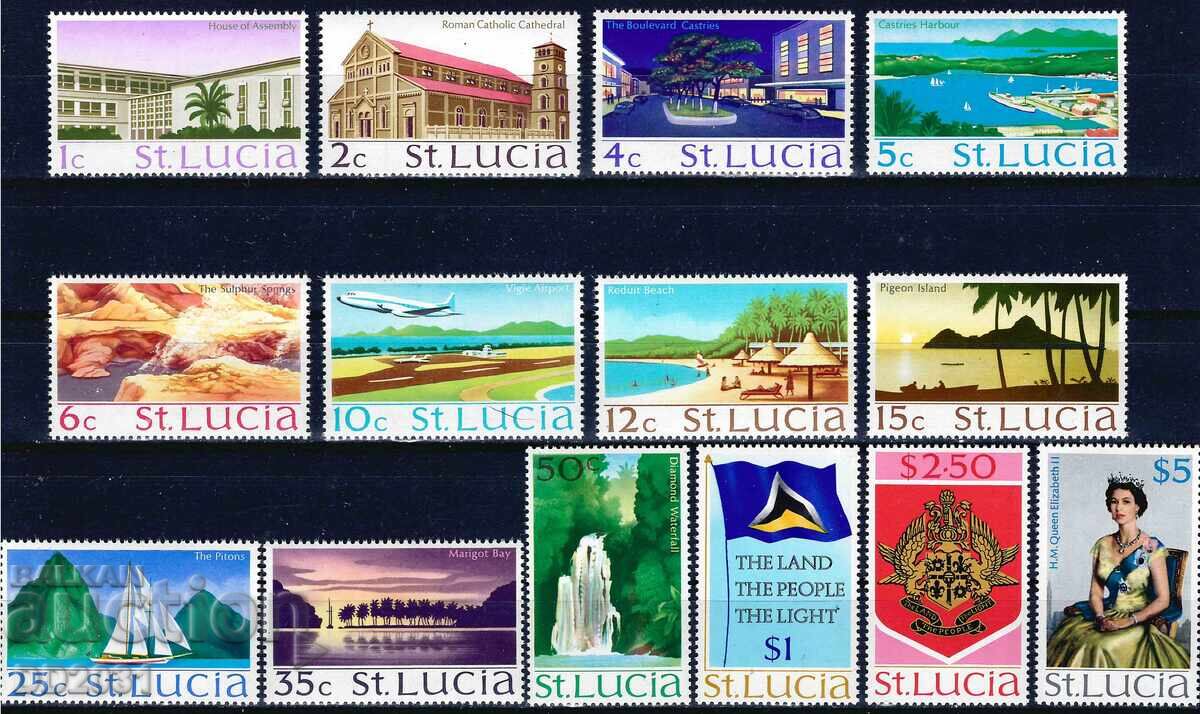 Σεντ Λουσία 1970 - Θέα MNH Σεντ Λουσία 1970 - Θέα MNH