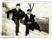 1950 SMALL OLD PHOTO VARNA SEA GARDEN E697