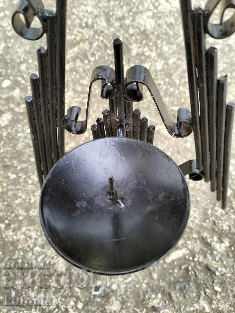 Σιδερένιο κηροπήγιο τοίχου με τιμή 14.99 BGN | € 7.66