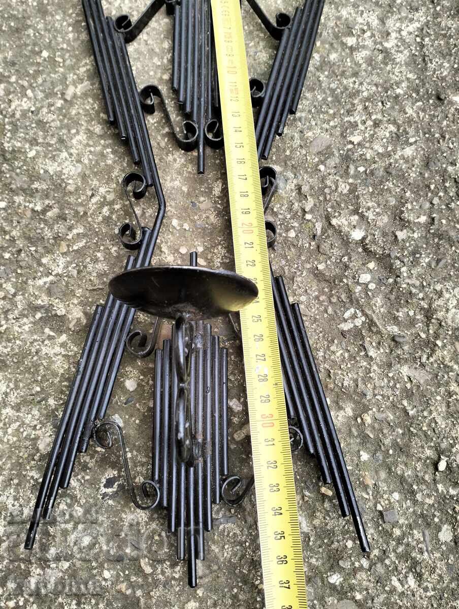 Δημοπρασία Σιδερένιο κηροπήγιο τοίχου