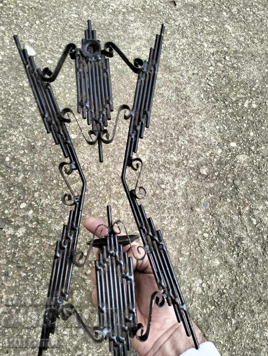 Σιδερένιο κηροπήγιο τοίχου - 6