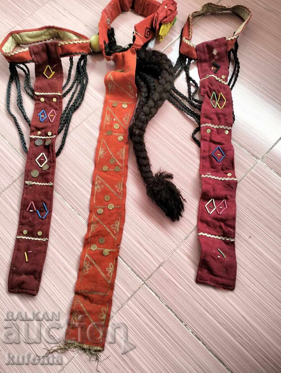 Стари автентични косичници 3 броя Стари автентични косичници 3 броя