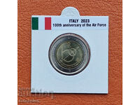Italia • 100 de ani de Forțele Aeriene • 2 euro • 2023