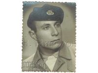 Small Old Photo Varna High School Student in Technical High School E701