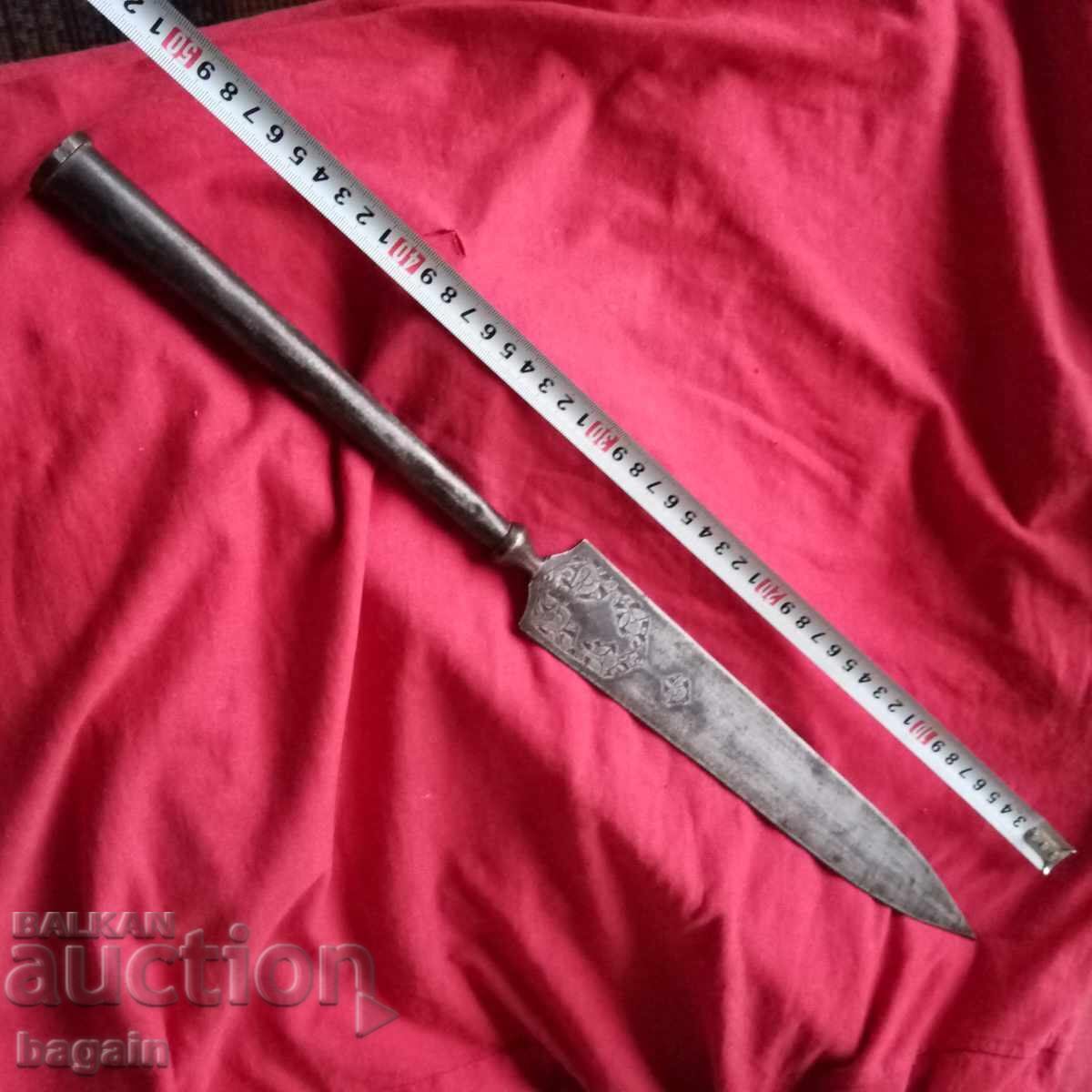 Персийско копие, кама, кинжал. - 6 Персийско копие, кама, кинжал. - 6