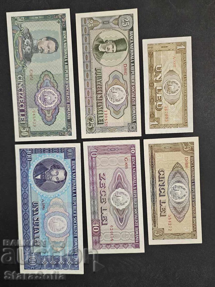 Παράδοση Σετ Λέι Ρουμανίας 1966. UNC