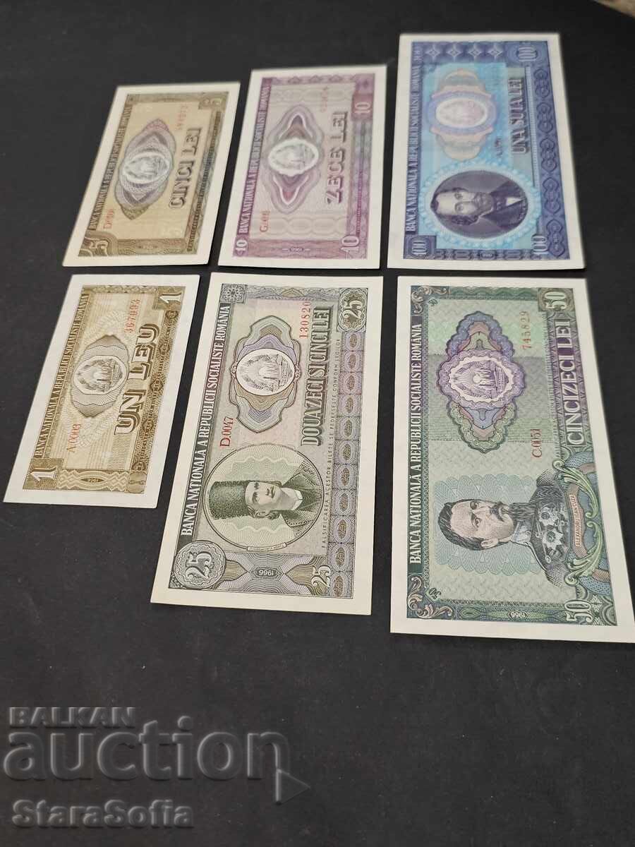 Σετ Λέι Ρουμανίας 1966. UNC - 7