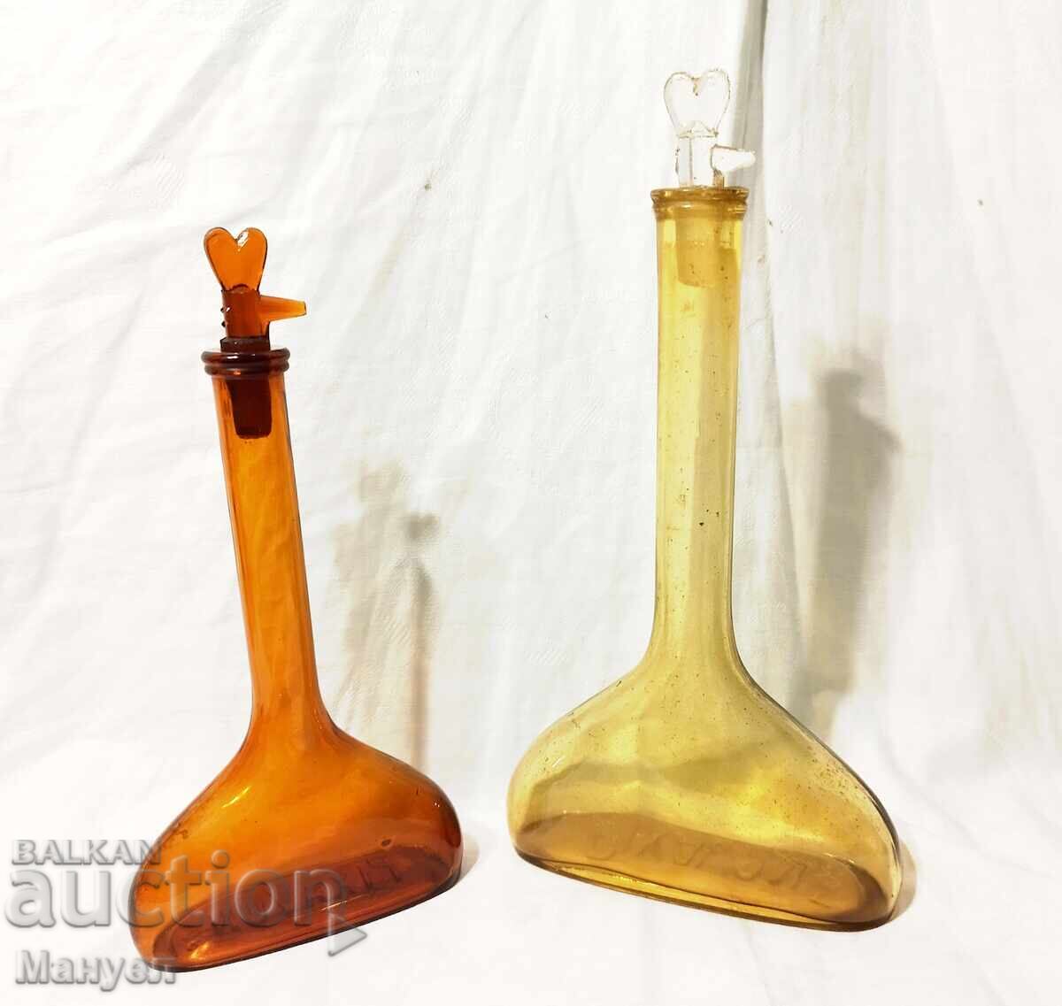 2 υπέροχα παλιά αντίκες μπουκάλια "PIXAVON" με τιμή 79.90 BGN | € 40.85