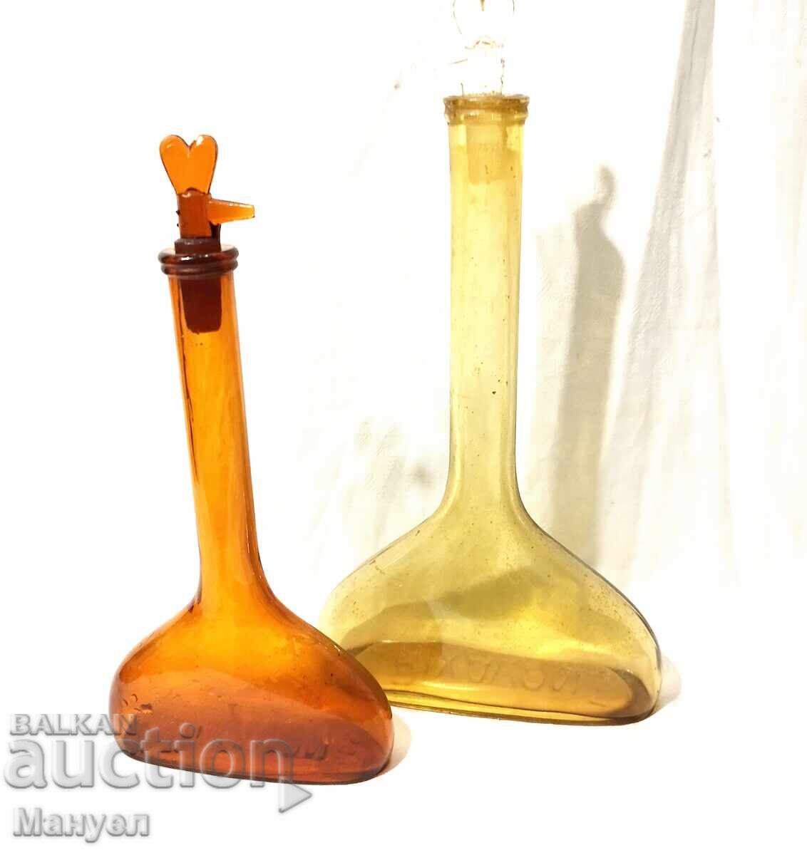 2 υπέροχα παλιά αντίκες μπουκάλια "PIXAVON" - 5