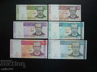 Malawi Set 5/10/20/50/100/200 Kwacha 1997-2011 NEW UNC