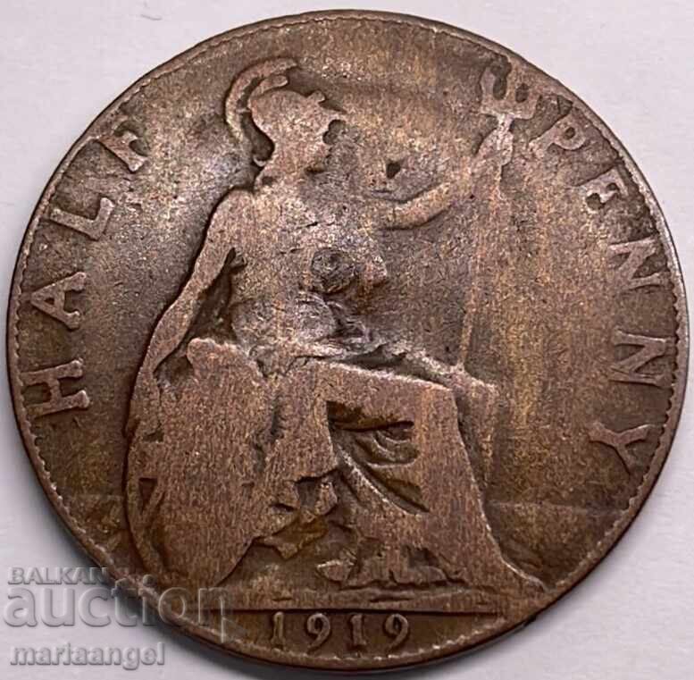 Παράδοση Μεγάλη Βρετανία 1 πένα 1919 30 χλστ