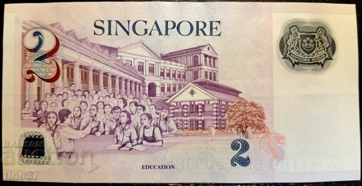 Δημοπρασία tino37- ΣΙΓΚΑΠΟΥΡΗ - 2 ΔΟΛΑΡΙΑ - 2006 - ΠΟΛΥΜΕΡΕΣ - VF