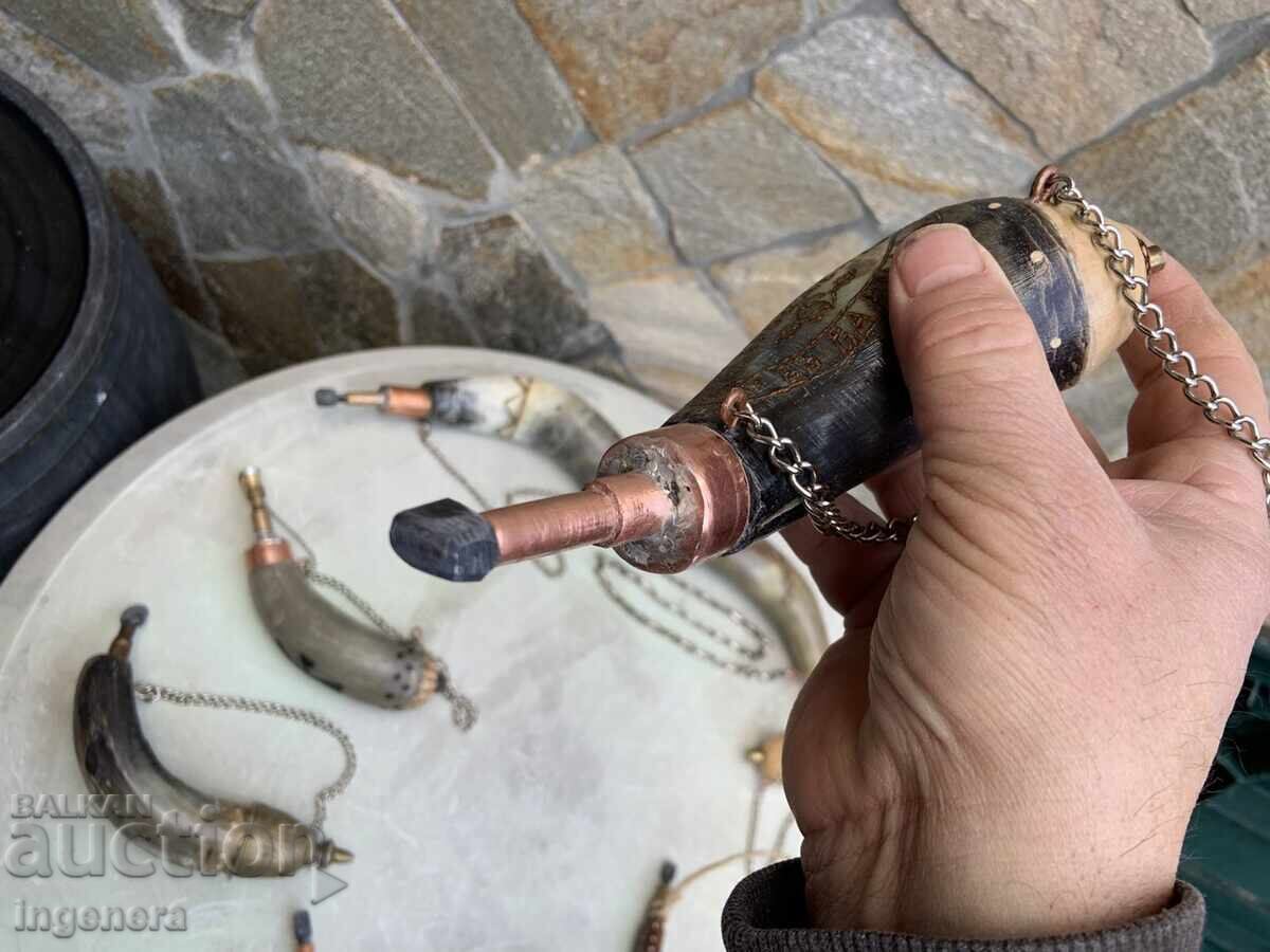 БАРУТНИЦА ОТ РОГ-ПЕЧАТЪТ ВАРНА - 5 БАРУТНИЦА ОТ РОГ-ПЕЧАТЪТ ВАРНА - 5