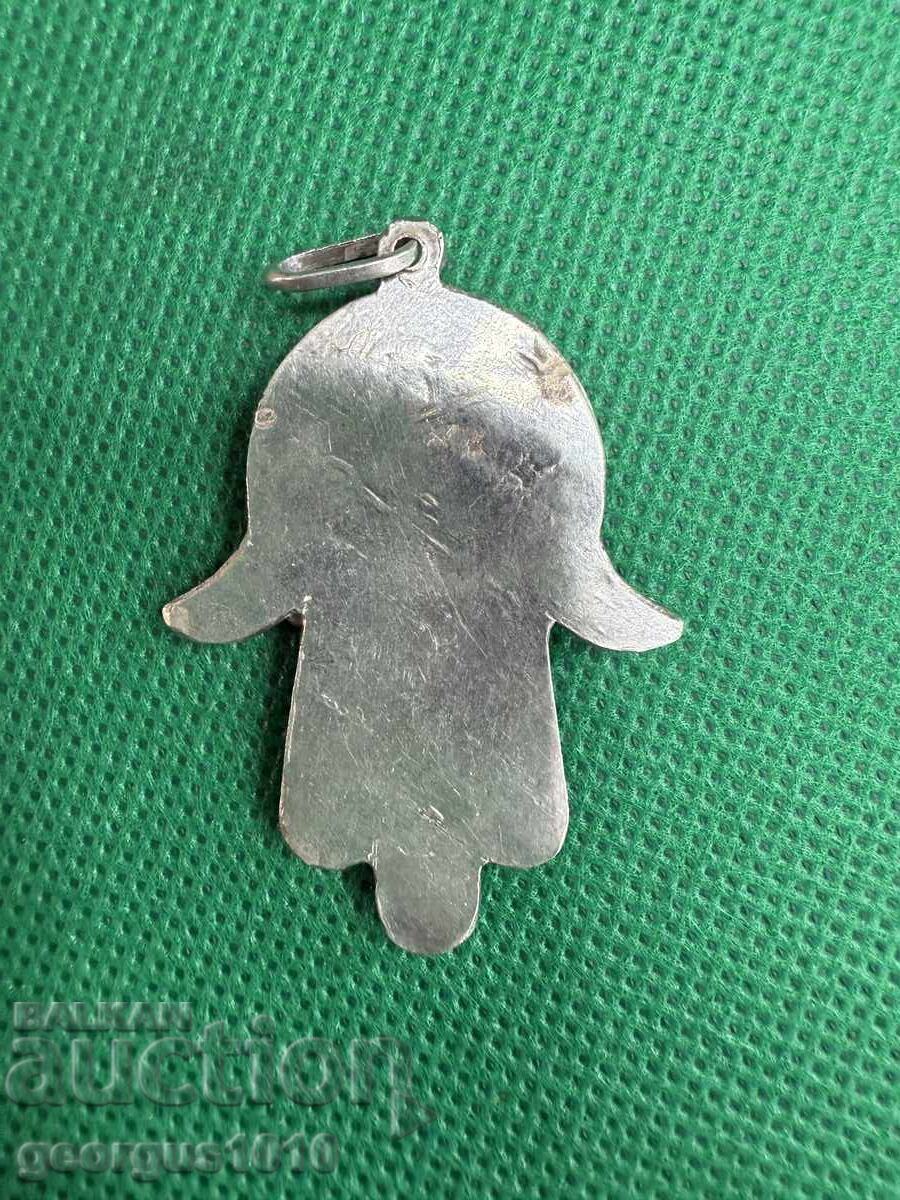 Licitație Pandantiv argintiu Mâna Fatimei nr. 7689