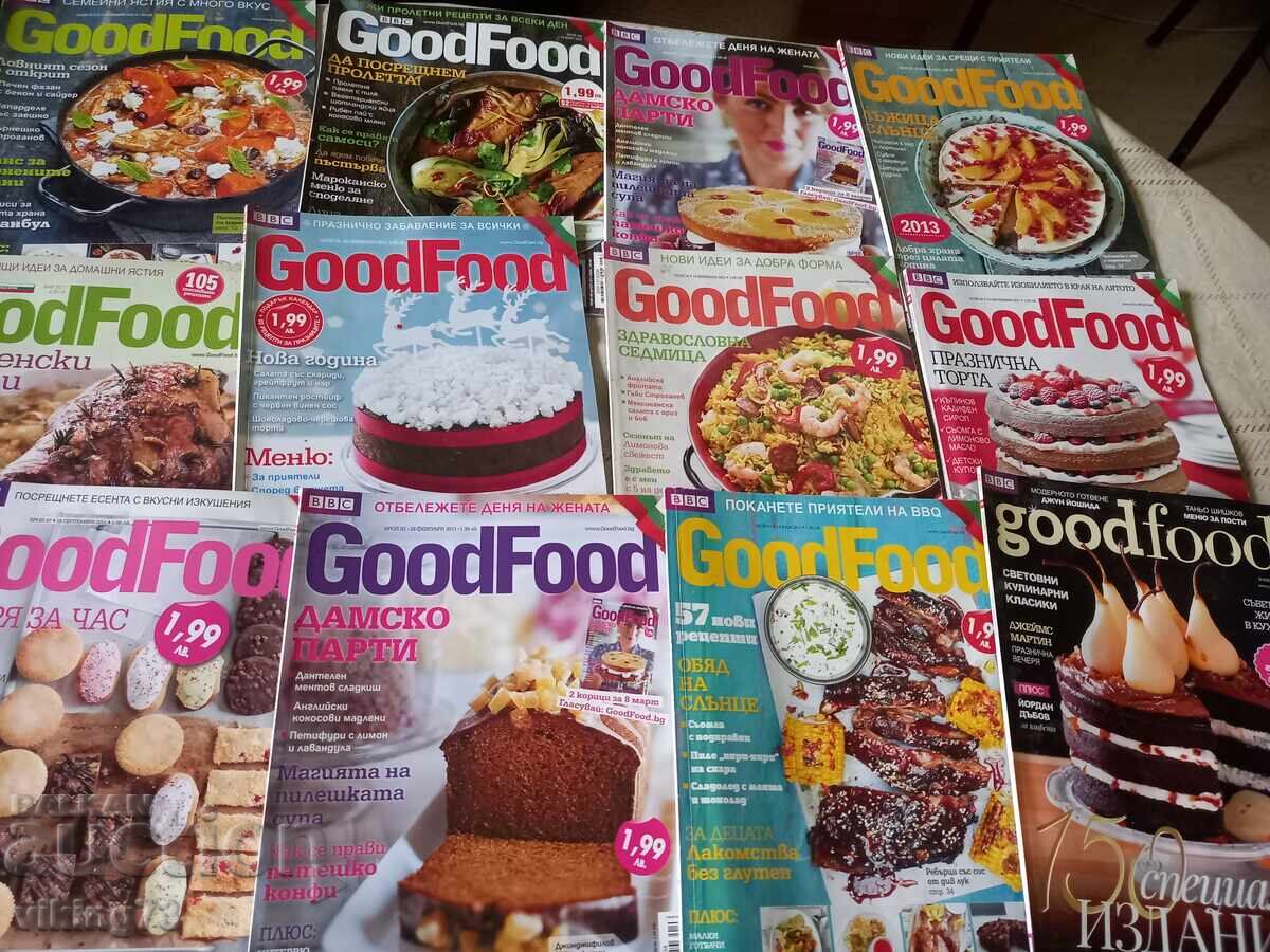 Delivery of Culinary magazine Cood food