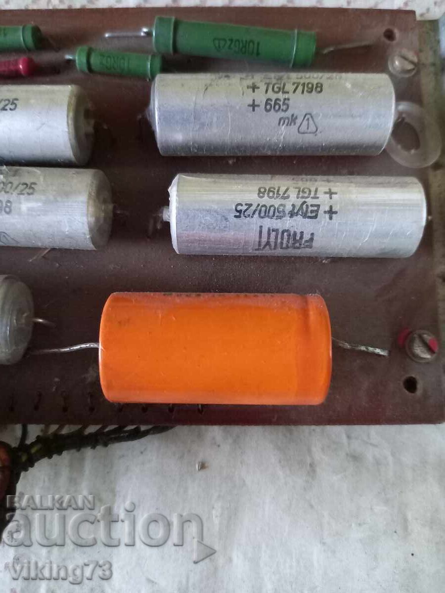 Клавиатура плюс блок кондензатори ЕЛКА 22. - 6 Клавиатура плюс блок кондензатори ЕЛКА 22. - 6