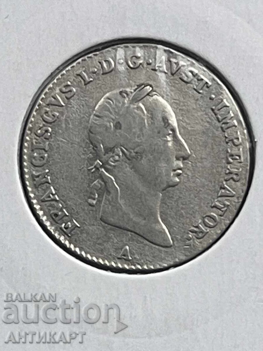 Licitație Monedă rară de argint Austria 3 Kreuzer 1829