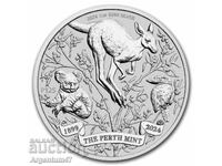 SILVER 1 OZ 2024 AUSTRALIA - ANNIVERSARY 125