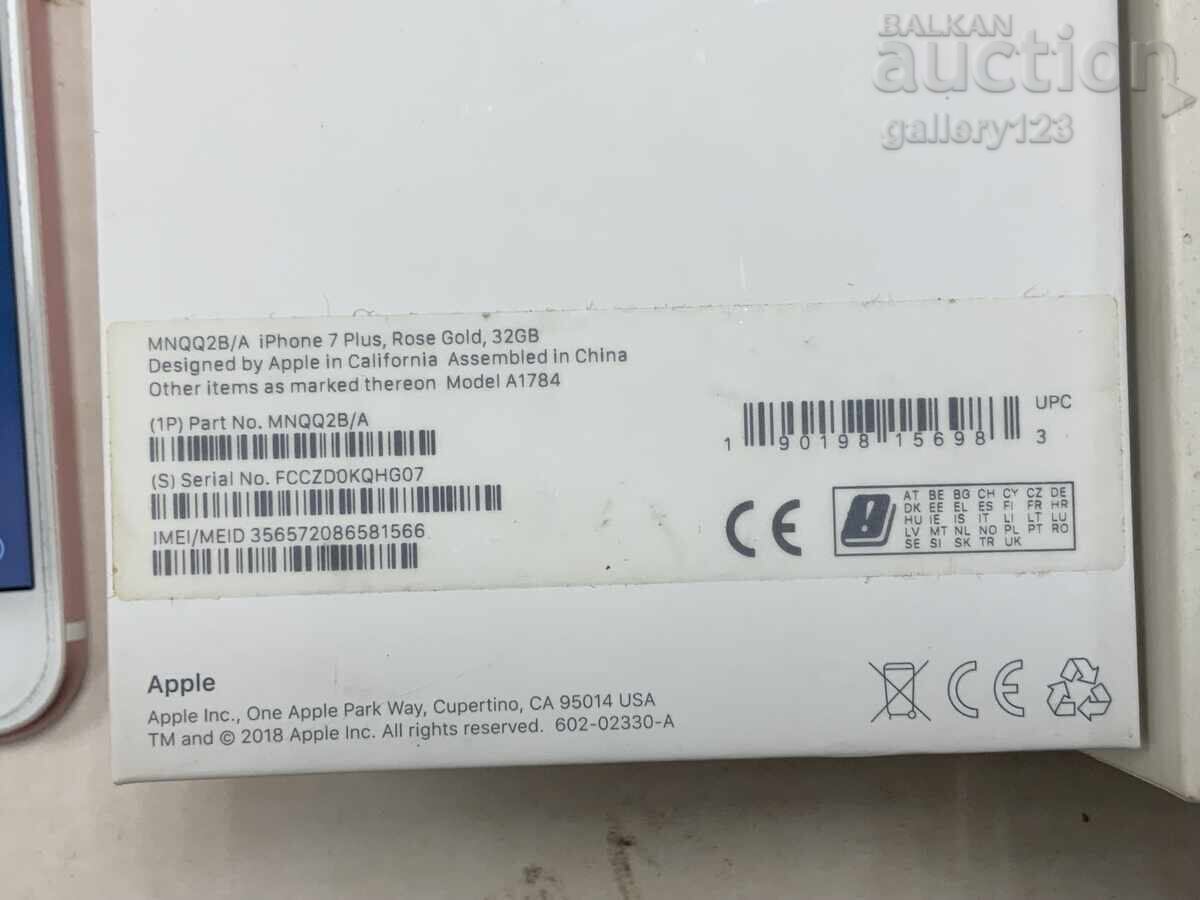 iPhone 7 Plus, Rose Gold, 32GB funcționează și este curățat, fără încărcător - 5 iPhone 7 Plus, Rose Gold, 32GB funcționează și este curățat, fără încărcător - 5