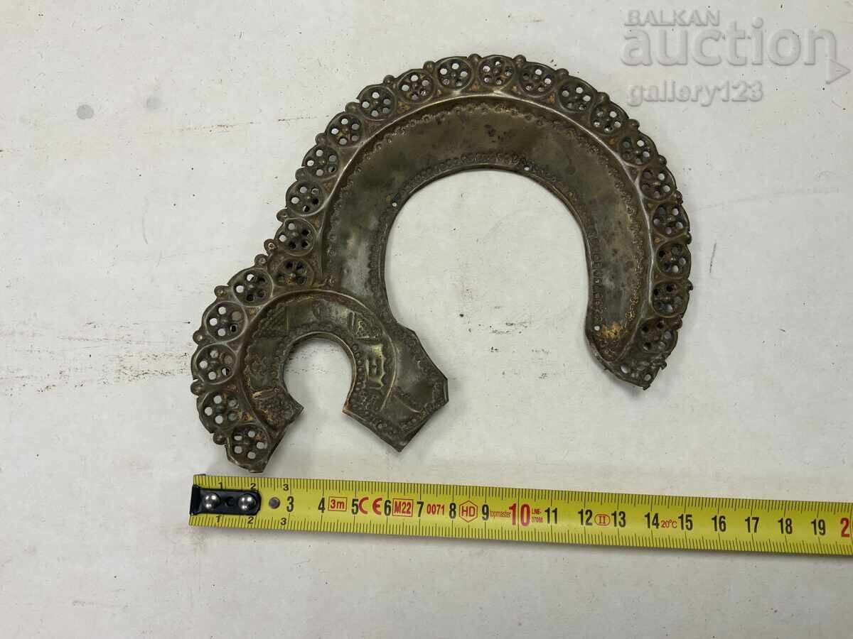 Votive halo from an icon